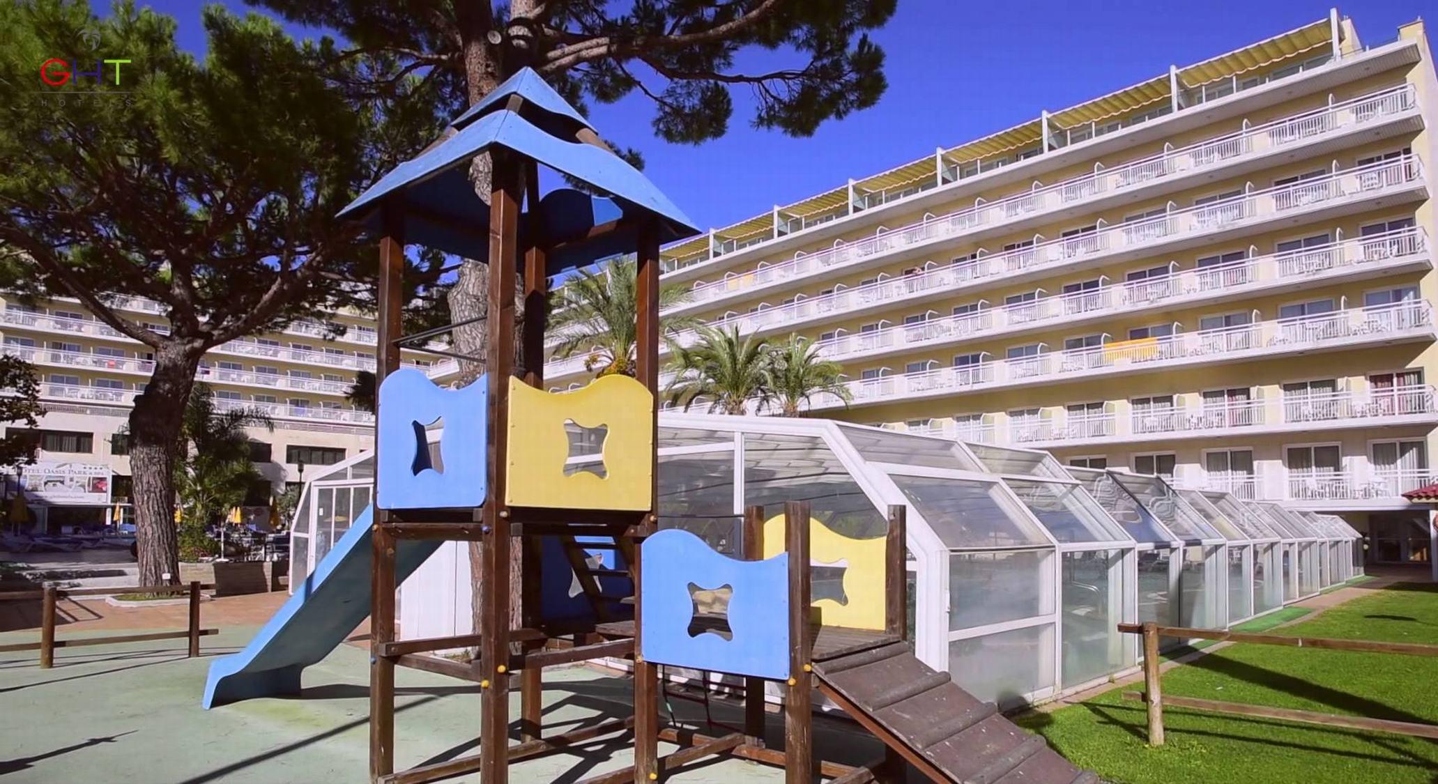 Ght Oasis Park & Spa Lloret de Mar Exteriör bild